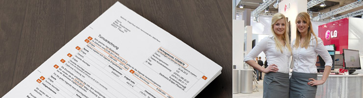 Lohnabrechnung bei clever events