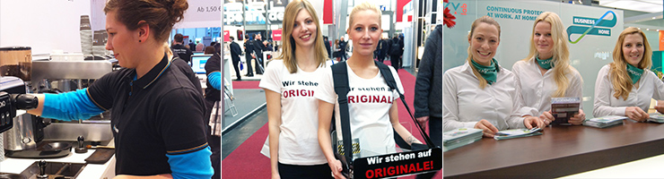 Messehostessen Messe Aufgaben
