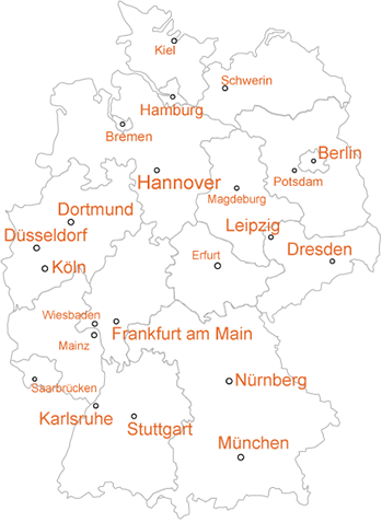 Unser Service bundesweit