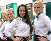 Messehostessen von clever events
