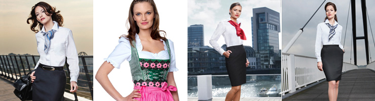Messebekleidung, Messehostessen, Hostessen und Messepersonal-Service von clever events - Promotionagentur