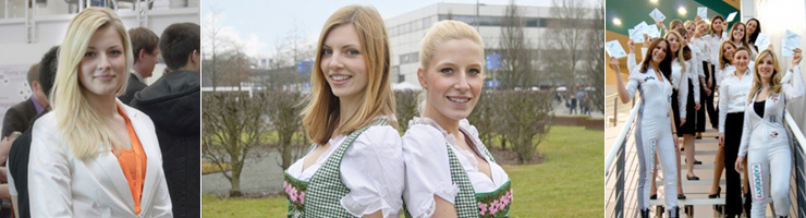 Messe-Promo in Friedrichshafen am Bodensee